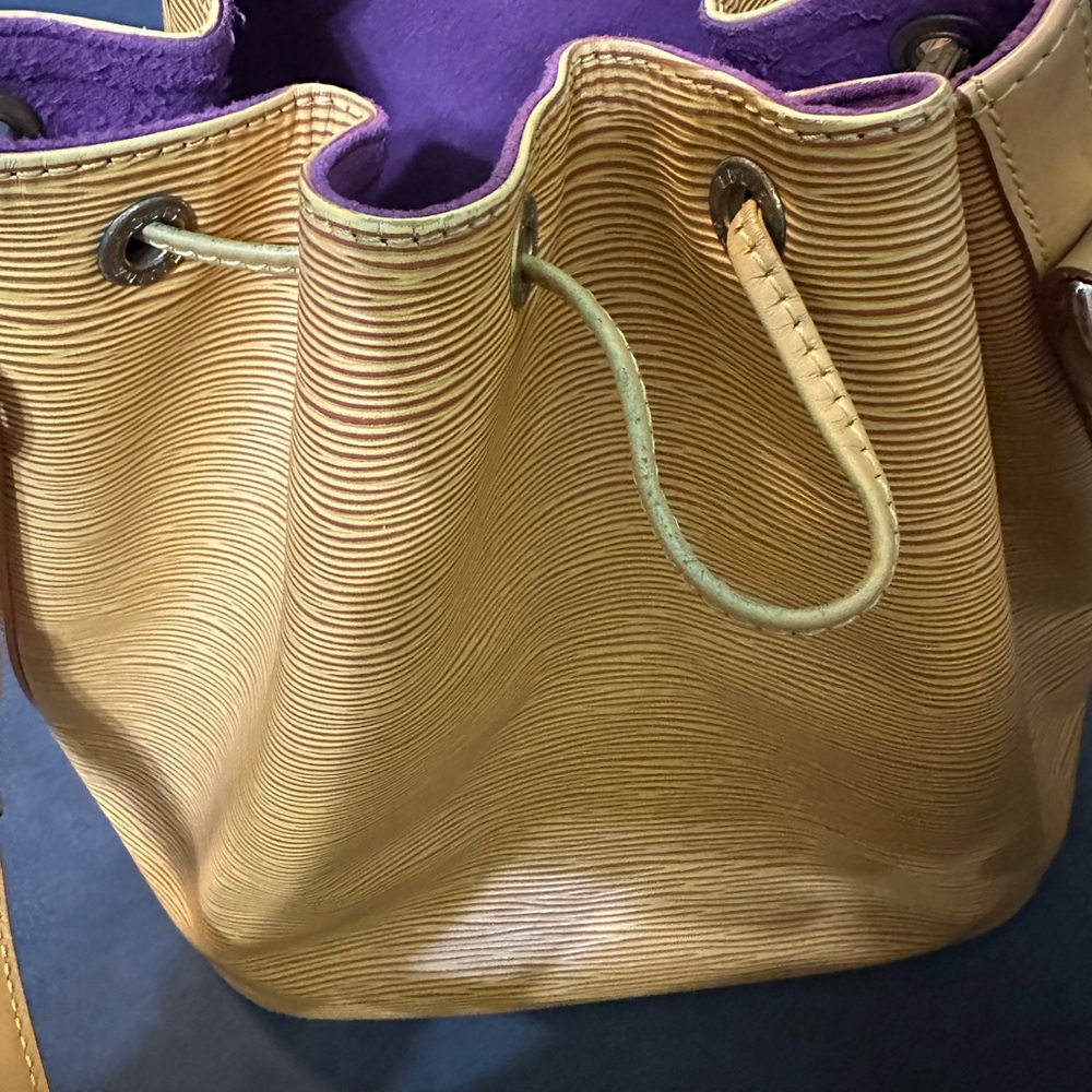 Louis Vuitton Yellow Satchel Bag - Picture 6 of 7